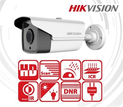 Hikvision DS-2CE16D0T-IT3F Bullet kamera, kültéri, 1080P, 2,8mm, EXIR40m, IP66, ICR, DNR, AHD/CVI/TVI/CVBS