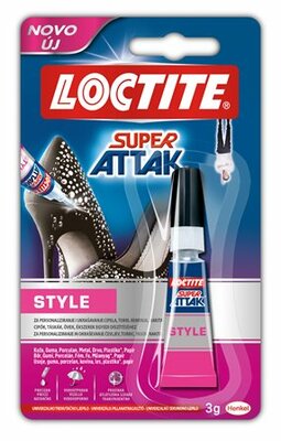Henkel Loctite Super Attak Style Pillanatragaszó gél 3g