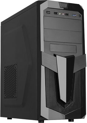 Akyga AKY25BK Számítógépház - Fekete