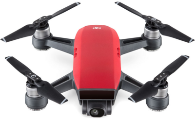 DJI Spark Mini drón - Láva piros