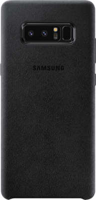 Samsung EF-XN950ABEG Galaxy Note 8 alcantara hátlap - Fekete