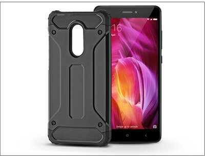 Haffner Armor Xiaomi Redmi Note 4 Ütésálló Tok - Fekete