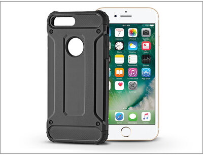 Haffner Armor Apple iPhone 7 Plus Ütésálló Tok - Fekete