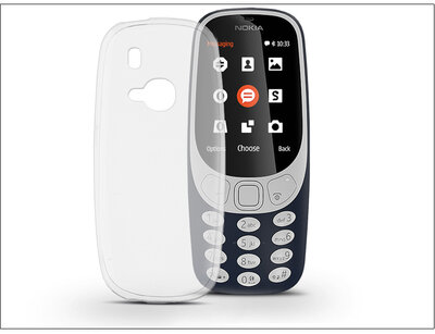 Haffner Ultra Slim Nokia 3310 (2017) Szilikon Tok - Átlátszó