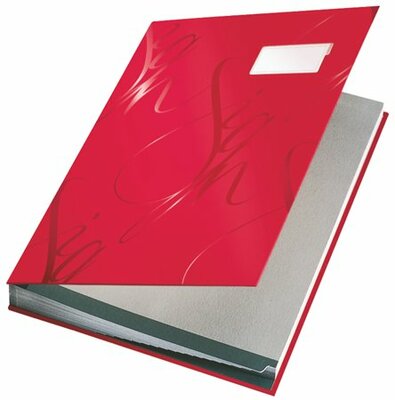 Leitz Design A4 aláírókönyv - Piros