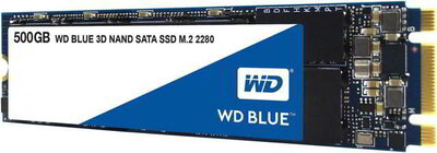 Western Digital 500GB Blue 3D Series M.2 2280 SSD