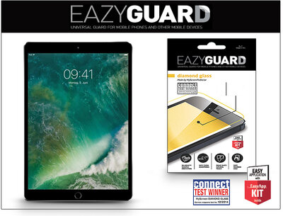 EazyGuard Apple iPad Pro 10.5 gyémántüveg képernyővédő fólia - 1 db/csomag (Diamond Glass)