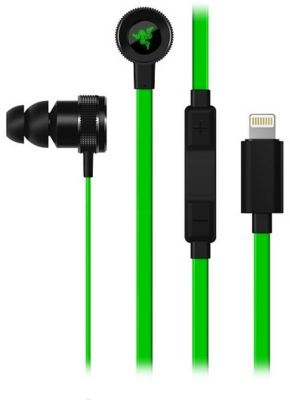 Razer Hammerhead Lightning Headset Zöld
