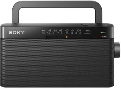 Sony ICF-306 Rádió Fekete
