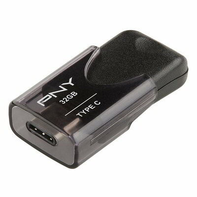 PNY 32GB Elite USB3.1 TYPE-C Pendrive - Fekete
