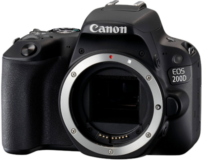 Canon EOS 200D Digitális fényképezőgép váz - Fekete