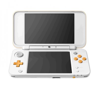 New Nintendo 2DS XL 4GB - Fehér-narancssárga