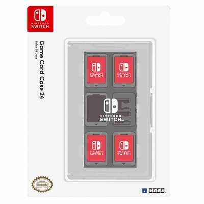Hori Nintendo Switch Game Card Case 24 (Kártyatartó) - Átlátszó
