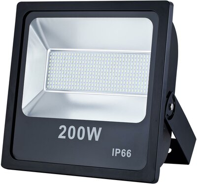ART External lamp LED 200W,SMD,IP66, AC80-265V,black, 6500K-CW