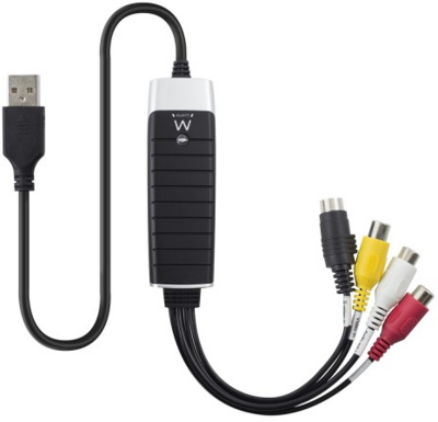 Ewent EW3706 USB Video Grabber - Digitalizáló - Fekete