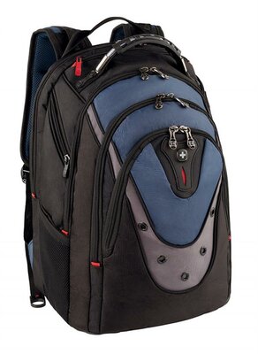 Wenger Backpack for laptop 17" IBEX black-blue