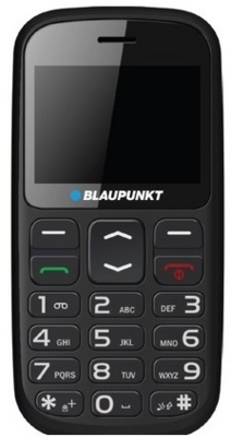 Blaupunkt BS02 Senior Mobiltelefon - Fekete