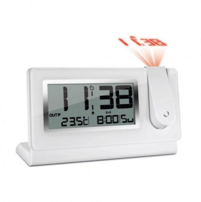 Oregon Scientific RMR391P-W Kivetítős óra hőmérővel - Fehér
