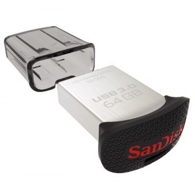SANDISK Pendrive 64GB, Cruzer Fit Ultra, 3.0 USB, 150Mb/s
