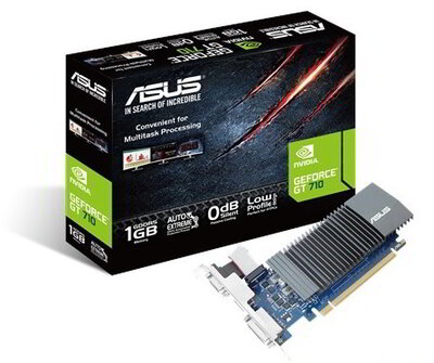 ASUS GT710-SL-1GD5 nVidia 1GB GDDR5 32bit PCIe videokártya passzív