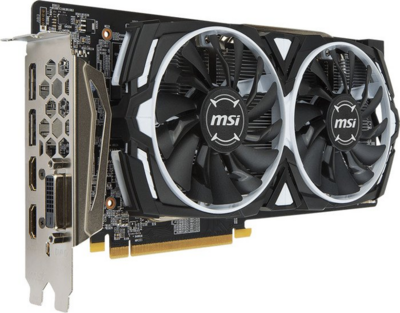 MSI Radeon RX 580 Armor 4GB GDDR5 OC Videókártya