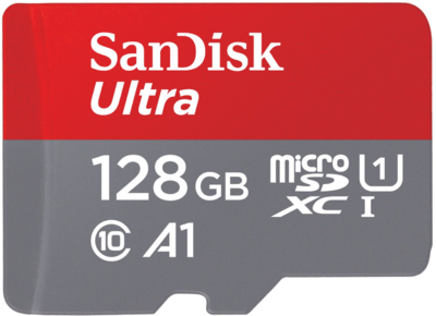 SanDisk 173473 128GB Ultra microSDXC UHS-I Kártya