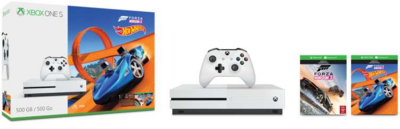 Xbox One S 500GB + Forza Horizon 3 + Hot Wheels