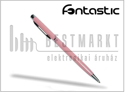 Fontastic 2in1 Stylus ceruza és golyóstoll érintőképernyős készülékekhez - kapacitív - pink