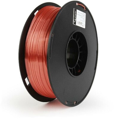 Filament Gembird POLYMER GLOSSY Silk Red | 1,75mm | 1kg