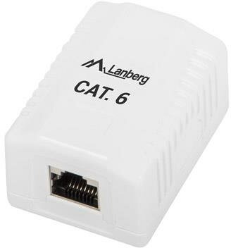 Lanberg FTP Data Box 1-port RJ45 shielded cat. 6
