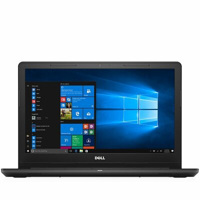 Notebook DELL Inspiron 3567, Core i3 6006U (2.0GHz), Intel HD 520, 1x4 GB DDR4, 1TB , Win10, DVD+/-RW, 15.6" 1366x768 Trulife, 802.11ac+BT 4.1, 4cell, HU backlit keyboard, Black, 3y Carry In