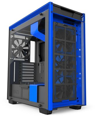 NZXT H700i Matte Black/Blue