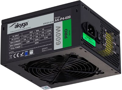 Akyga 600W Pro Modular tápegység