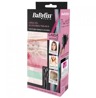 BaByliss 799504 Twist Secret kiegészítő Candy hajformázó szett