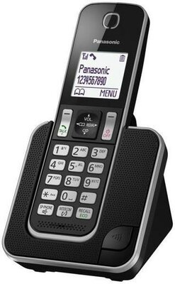 Panasonic KX-TGE110HGB Asztali telefon - Fekete