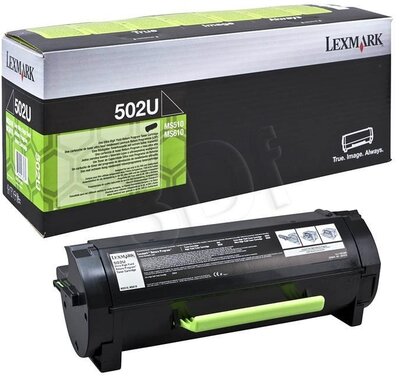 Lexmark 502UE Toner (50F2U0E) - fekete
