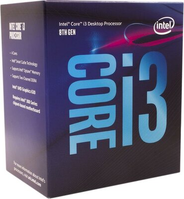 Intel Core i3-8350K, Quad Core, 4.00GHz, 6MB, LGA1151, 14nm, BOX