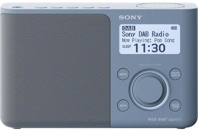 Sony XDR-S61D Hordozható DAB/DAB+ rádió - Kék