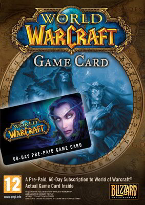World of Warcraft 60 napos Feltöltőkártya