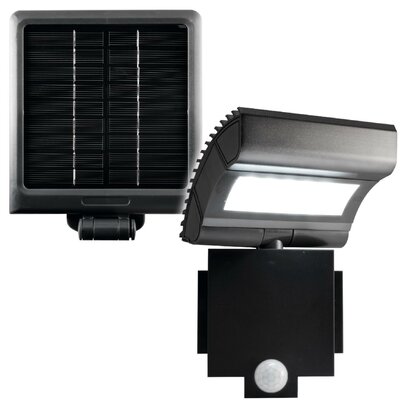 Somogyi FLP 6 SOLAR LED-es napelemes fényvető mozgásérzékelővel Hidegfehér