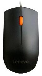 Lenovo 300 Optikai USB Vezetékes egér - Fekete