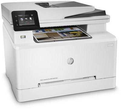 HP Lézer MFP NY/M/S/F Laserjet Pro 200 color MFP M281fdn, színes, 256MB, USB/Háló, A4 14lap/perc FF, 600x600