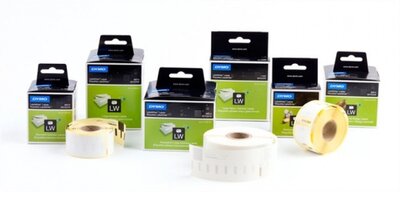 DYMO LW műanyag 89x36mm 260db átlátszó | Etikettnyomtatókhoz etikettek