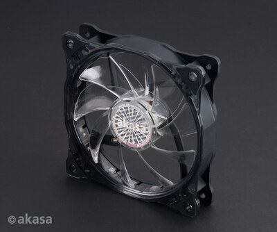 Akasa - Case Fan - 12cm - Vegas 7 RGB LED -AK-FN093