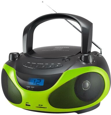 SENCOR - SPT 228 BG - Hordozható Rádió CD/MP3/USB Lejátszó