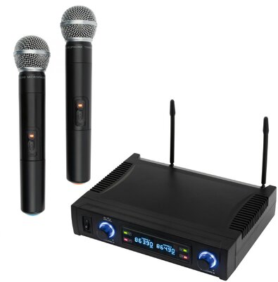 Somogyi MVN 700 Vezeték nélküli mikrofon szett - Fekete