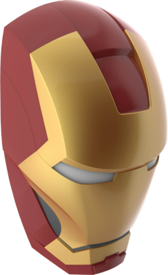 Philips myKidsRoom Marvel Avengers 3D Falilámpa - Iron Man Mask