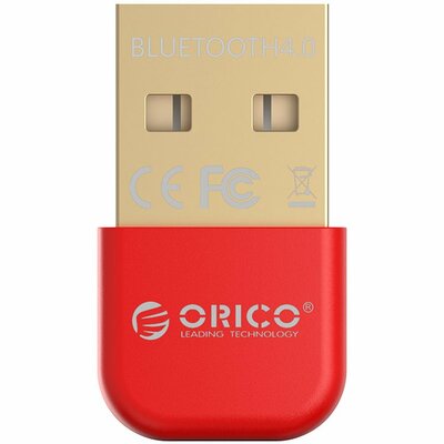 Orico BTA-403-RD Bluetooth Adapter - Piros