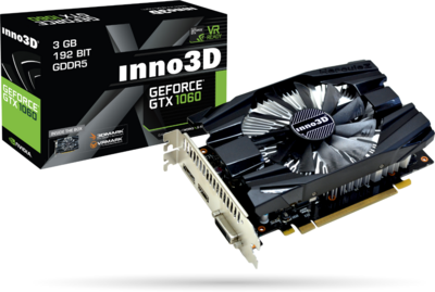 Inno3D GeForce GTX 1060 3GB GDDR5 Compact Videókártya
