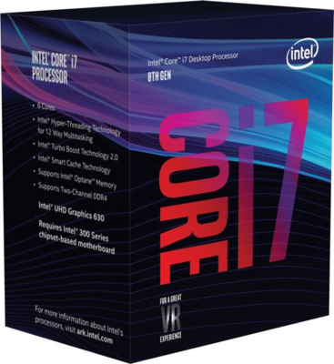 Intel Core i7-8700 3.20GHz (1151) Processzor - BOX